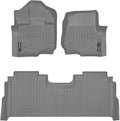 WeatherTech Custom Fit FloorLiners for Ford F-150 SuperCrew - Durable