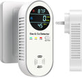 4-in-1 Natural Gas and Carbon Monoxide Detectors for Home Safety