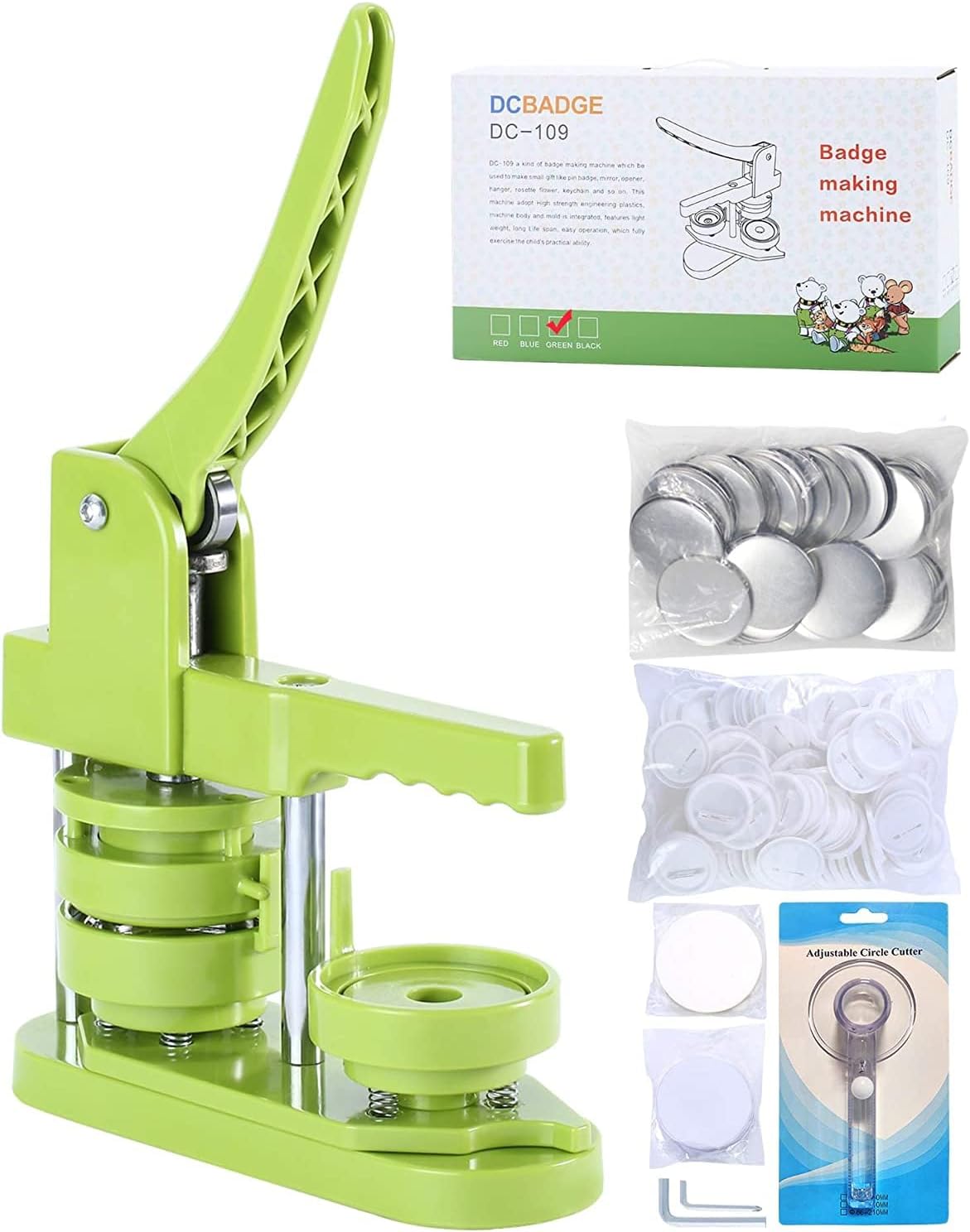 Button Maker Machine for DIY Crafts - Easy to Use & Fun