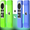 Pinowu Remote Cover Case (2 Pack) for Siri Remote 2nd Gen - Glowing