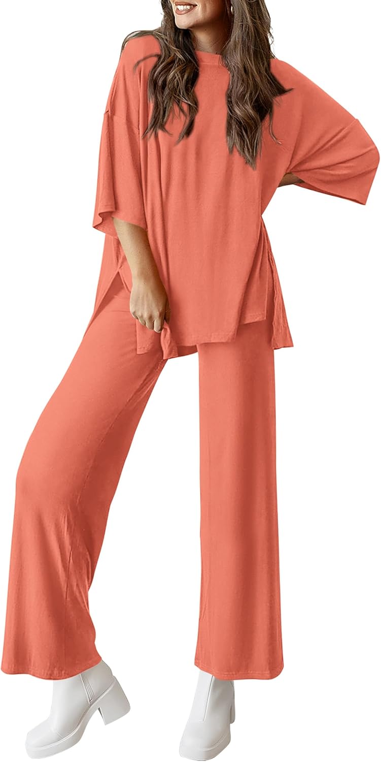 PRETTYGARDEN Two Piece Sets for Women Summer Fashion Lounge