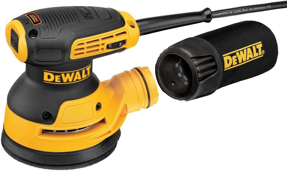 DEWALT Random Orbit Sander with Variable Speed and 5-Inch Pad