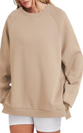 LYANER Cozy Fleece Slit Sweater | 2024 Fall/Winter Must-Have