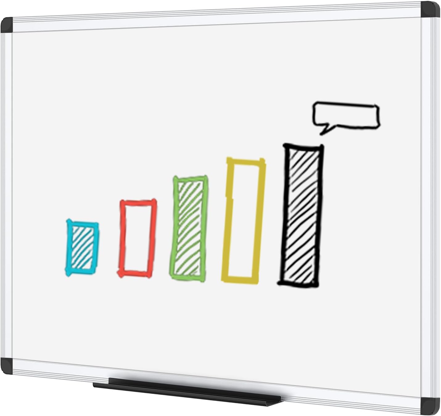 Large 48x36 Whiteboard for Office & Home
