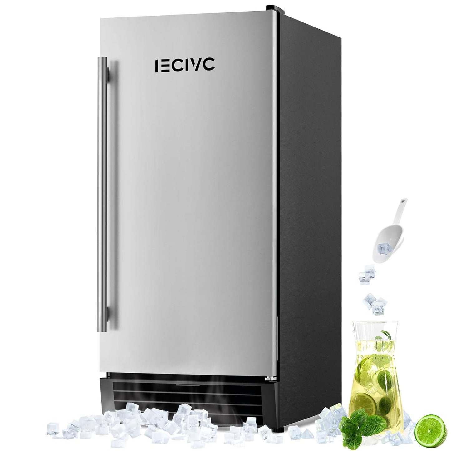 Commercial Under Counter Ice Maker Machine for Home Bar Use
