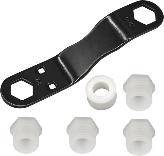 Effortlessly Maintain Your RV Water Heater with Homhelar Drain Plug Kit