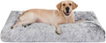 Bedfolks Waterproof Crate Bed Plush Dog Kennel Pad - Fluffy Comfort