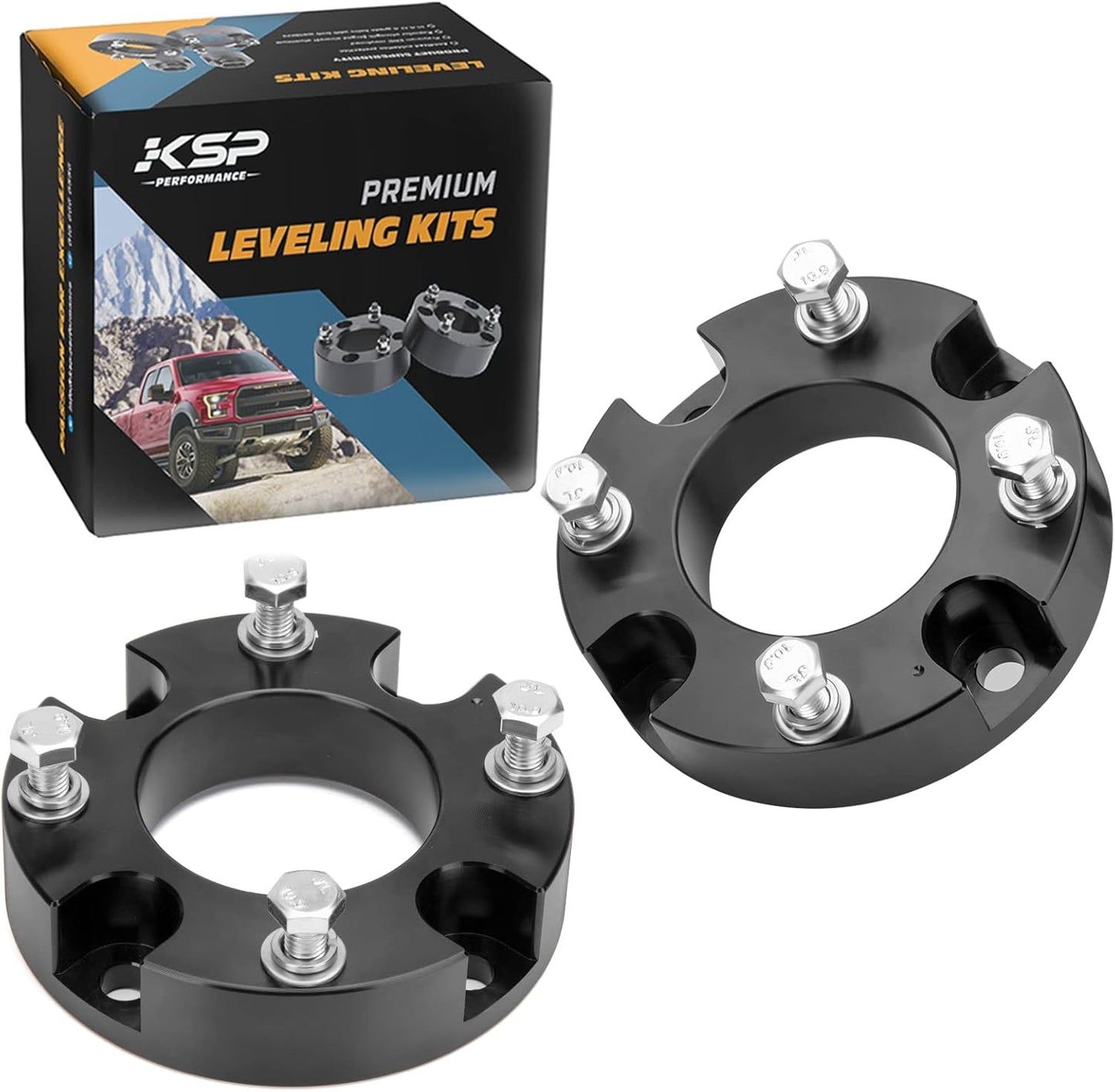 KSP Lift Kit Front 2in Strut Spacers for Tundra Sequoia 2007-2025