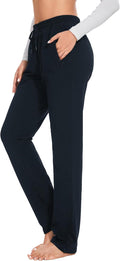 SEVEGO Women's Tall Sweatpants 30/32/34/36 in - Soft Cotton Joggers