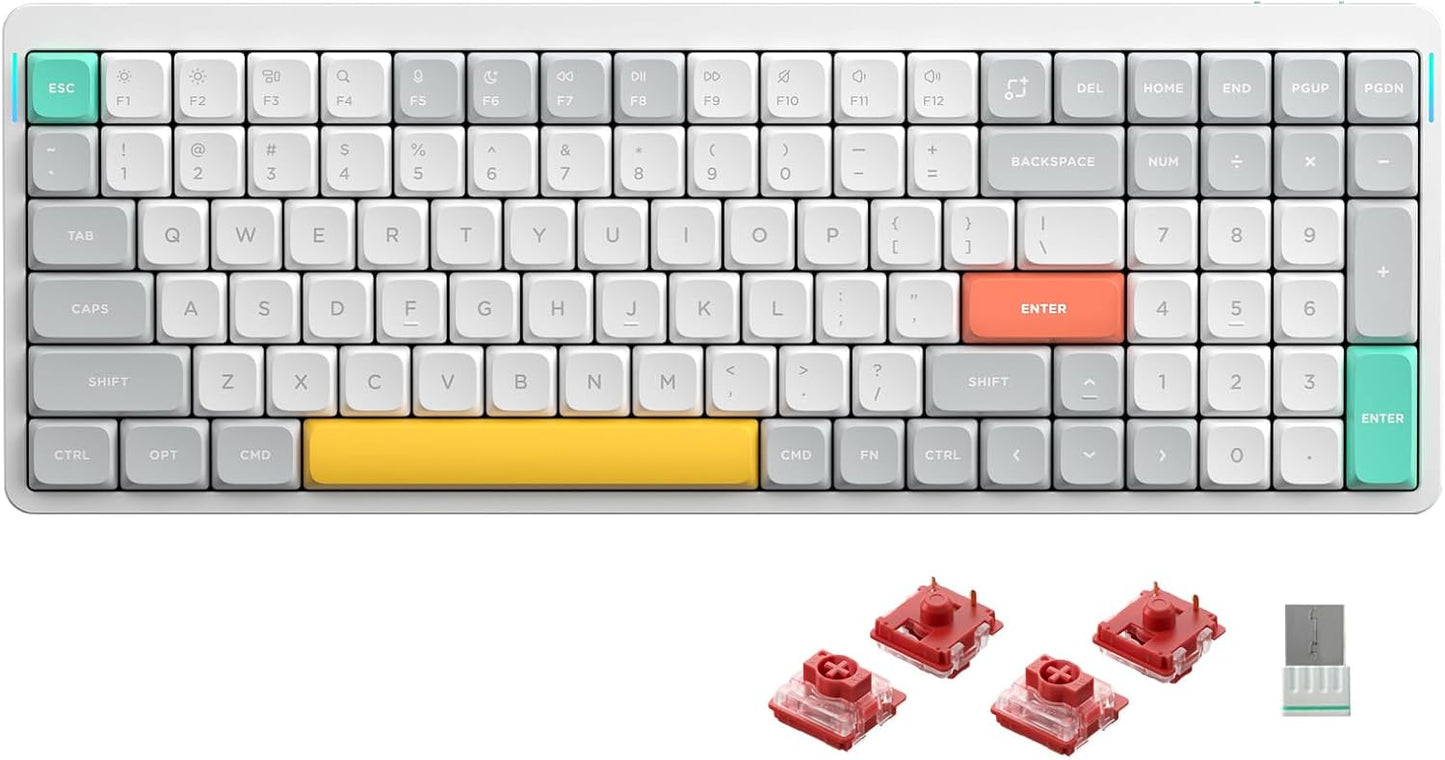 nuphy Air96 V2 Wireless Mechanical Keyboard with RGB Backlight