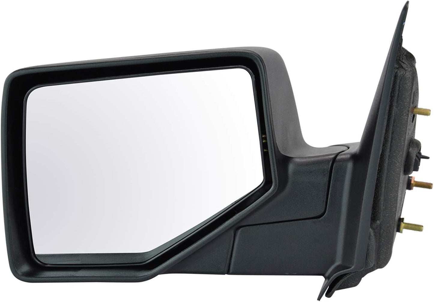 TRQ Left Mirror Manual with Textured Cover for Ford Ranger