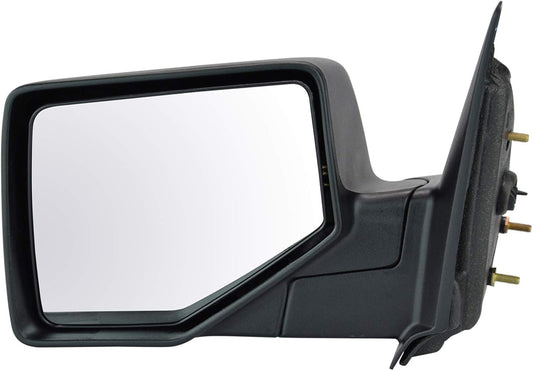 TRQ Left Mirror Manual with Textured Cover for Ford Ranger
