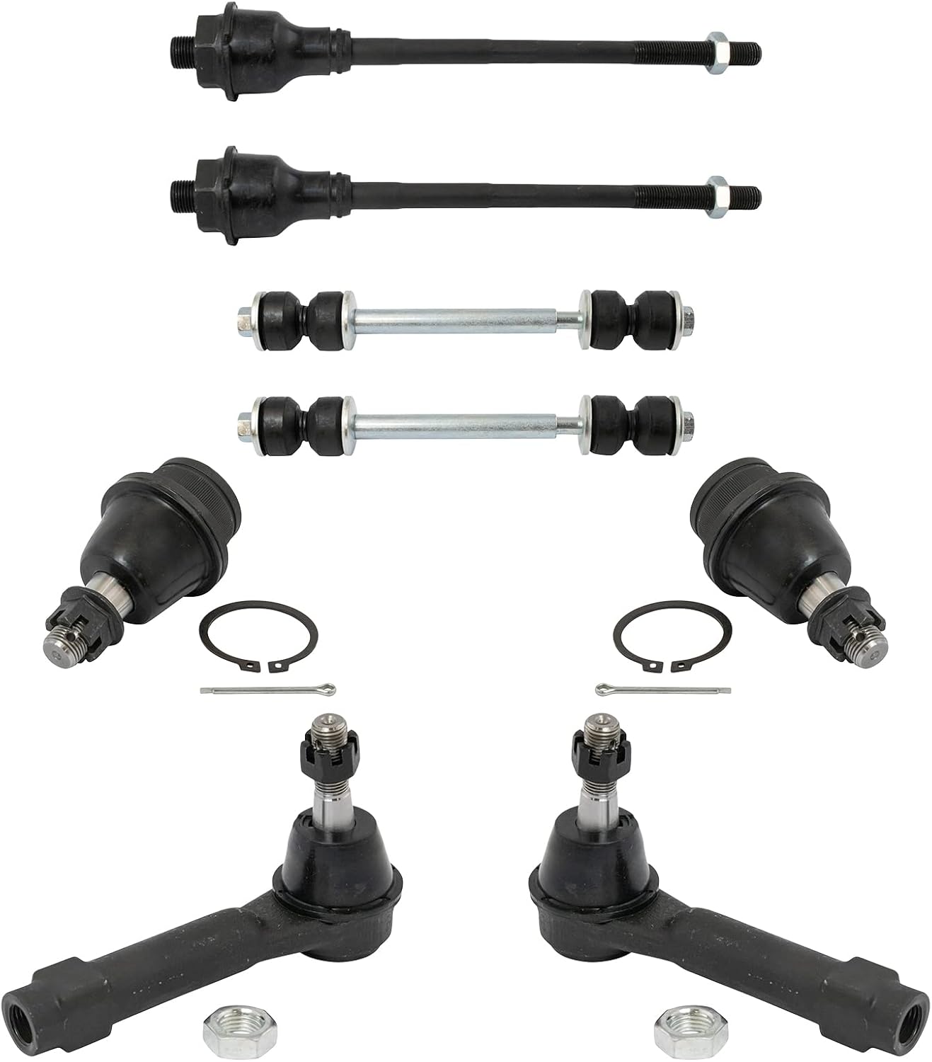 TRQ Front Steering & Suspension Kit for Cadillac Chevrolet GMC