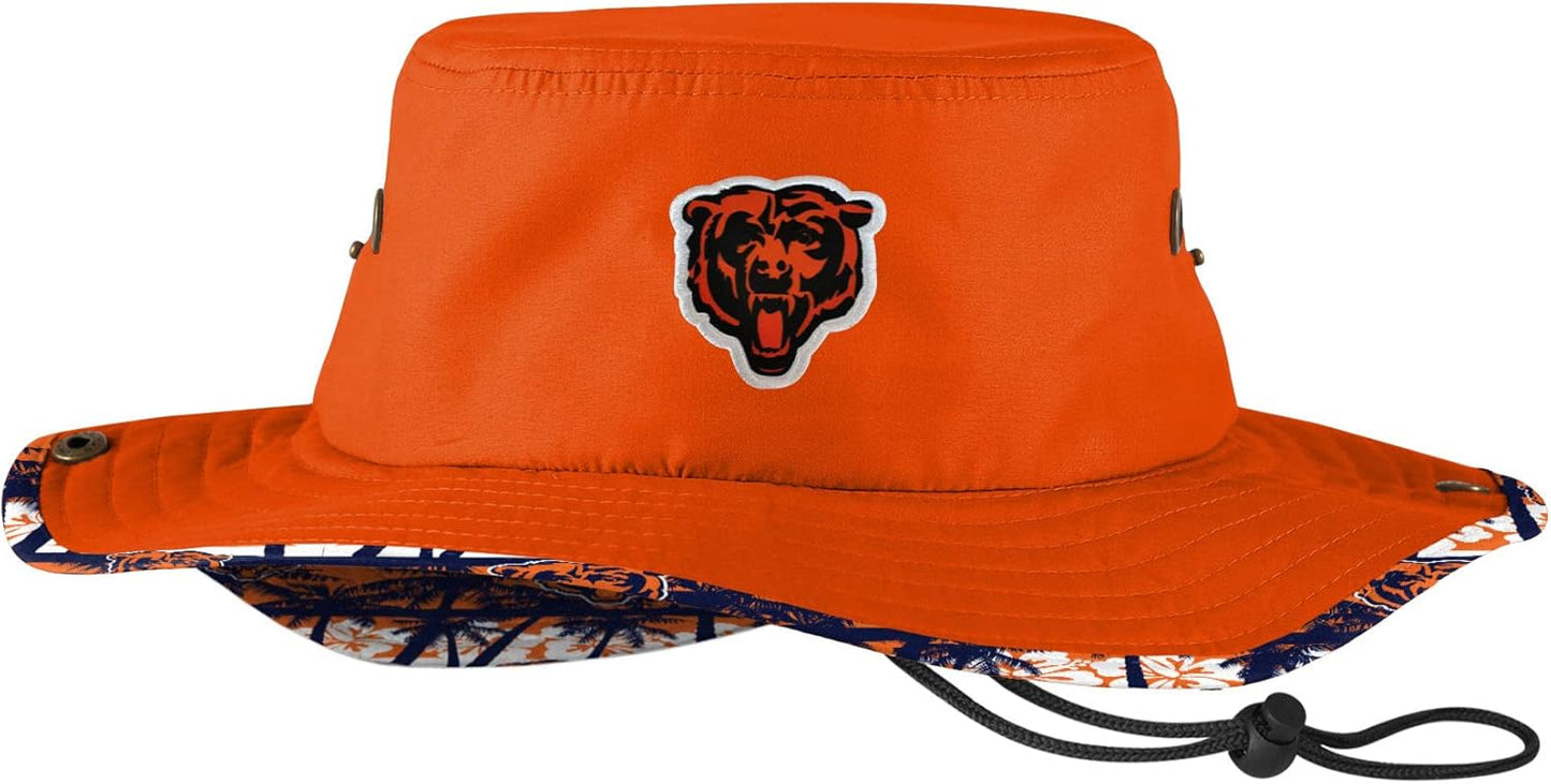 FOCO Men's NFL Team Logo Sport Outdoor Sun Bucket Boonie Hat Review