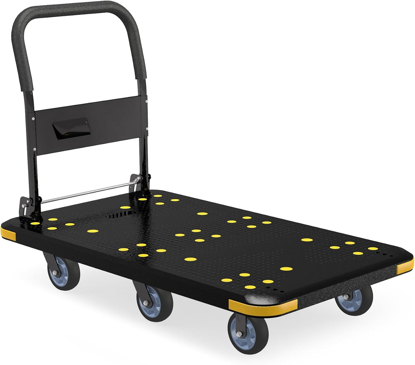 Heavy-Duty Foldable Platform Cart with 2000LB Capacity