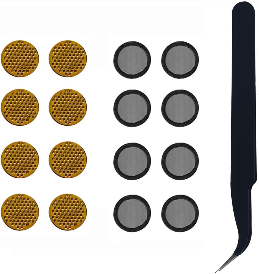 8 Pairs Dust Filter Mesh for Skullcandy Earphones by TENNMAK