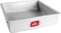 Fat Daddio's PSQ-12123 Anodized Aluminum Square Cake Pan, 12 x 3 in