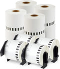 Compatible DK-2205 Continuous Blank White Paper Labels 2.4in x 100ft