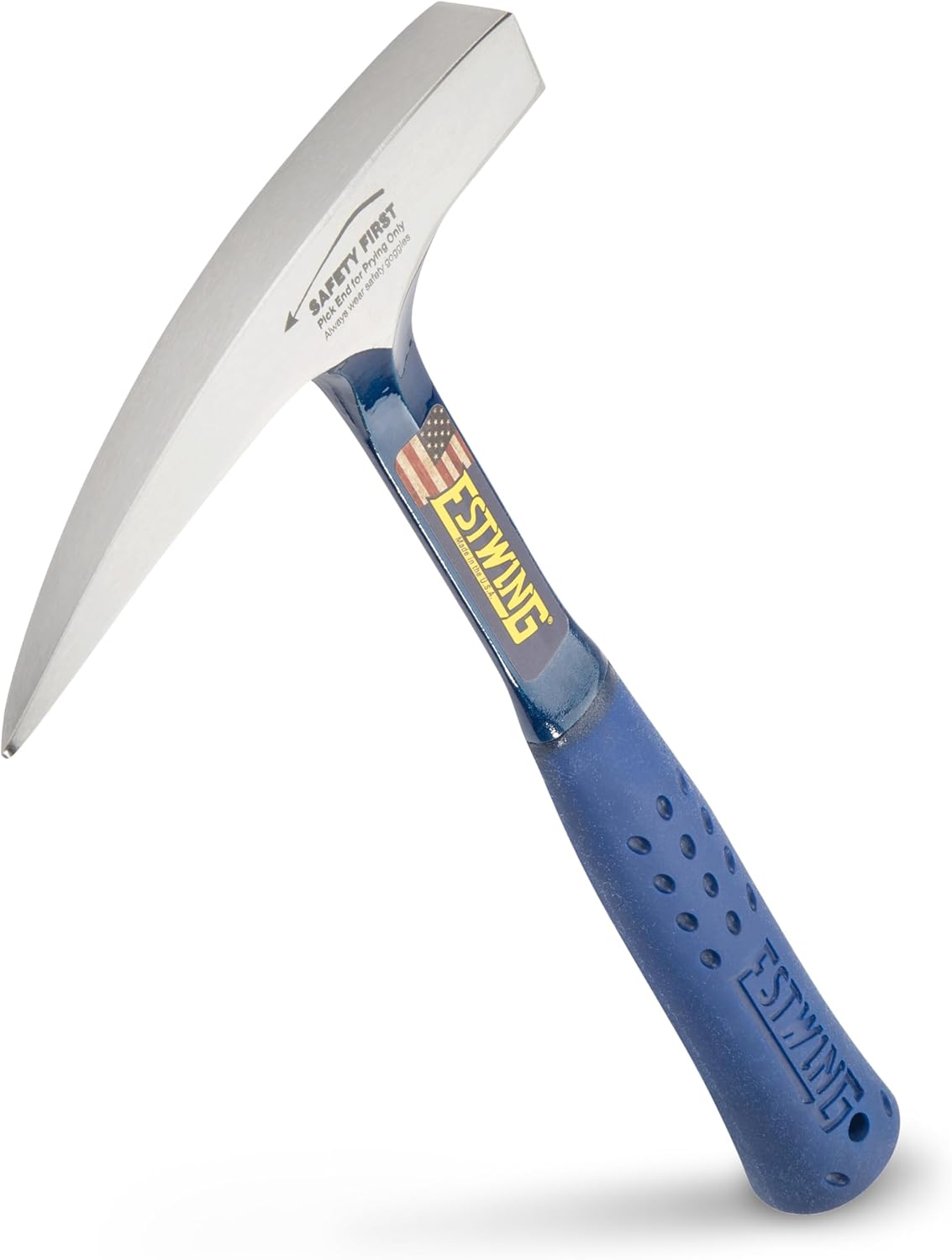 ESTWING Rock Pick - 14 oz Geology Hammer with Shock Grip