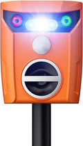 Ultrasonic Animal Repeller Solar Powered Outdoor - 360 Degree