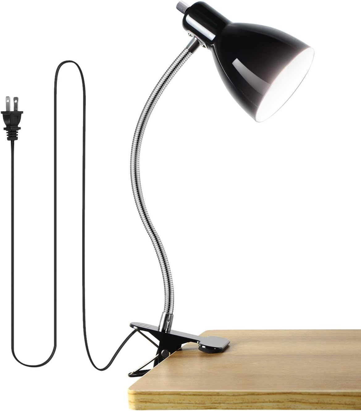 LALISU Clip-On Reading Lamp - Eye-Caring 360 Rotation