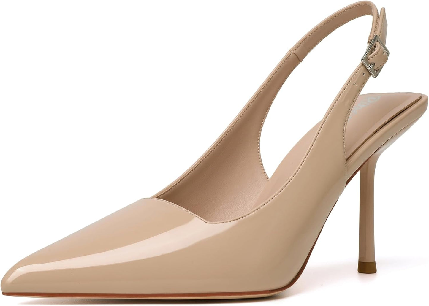 RIBONGZ Sexy Slingback Pumps for Elegant Dressy Heels Women