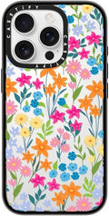 Compact iPhone 16 Pro Case Bright Spring Flowers - Slim 4 ft