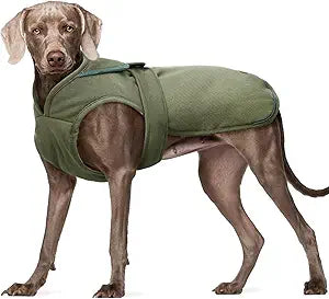 Kuoser Canvas Dog Winter Coat for Small Medium Large Dogs