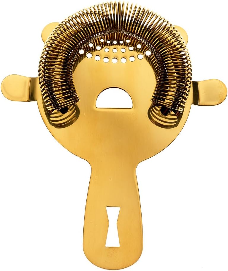 Barfly Gold Bar Strainer - Strain with Style!