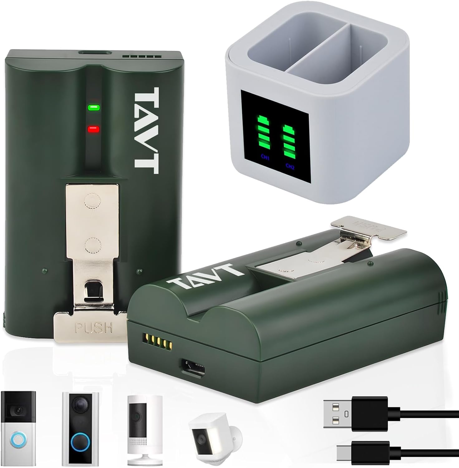 Upgrade Your Ring Doorbell: Double Battery Power Boost!
