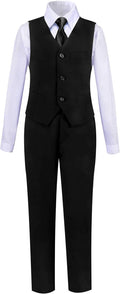 Toddler Boys Suit Formal Dresswear Tuxedo Slim Fit for Events