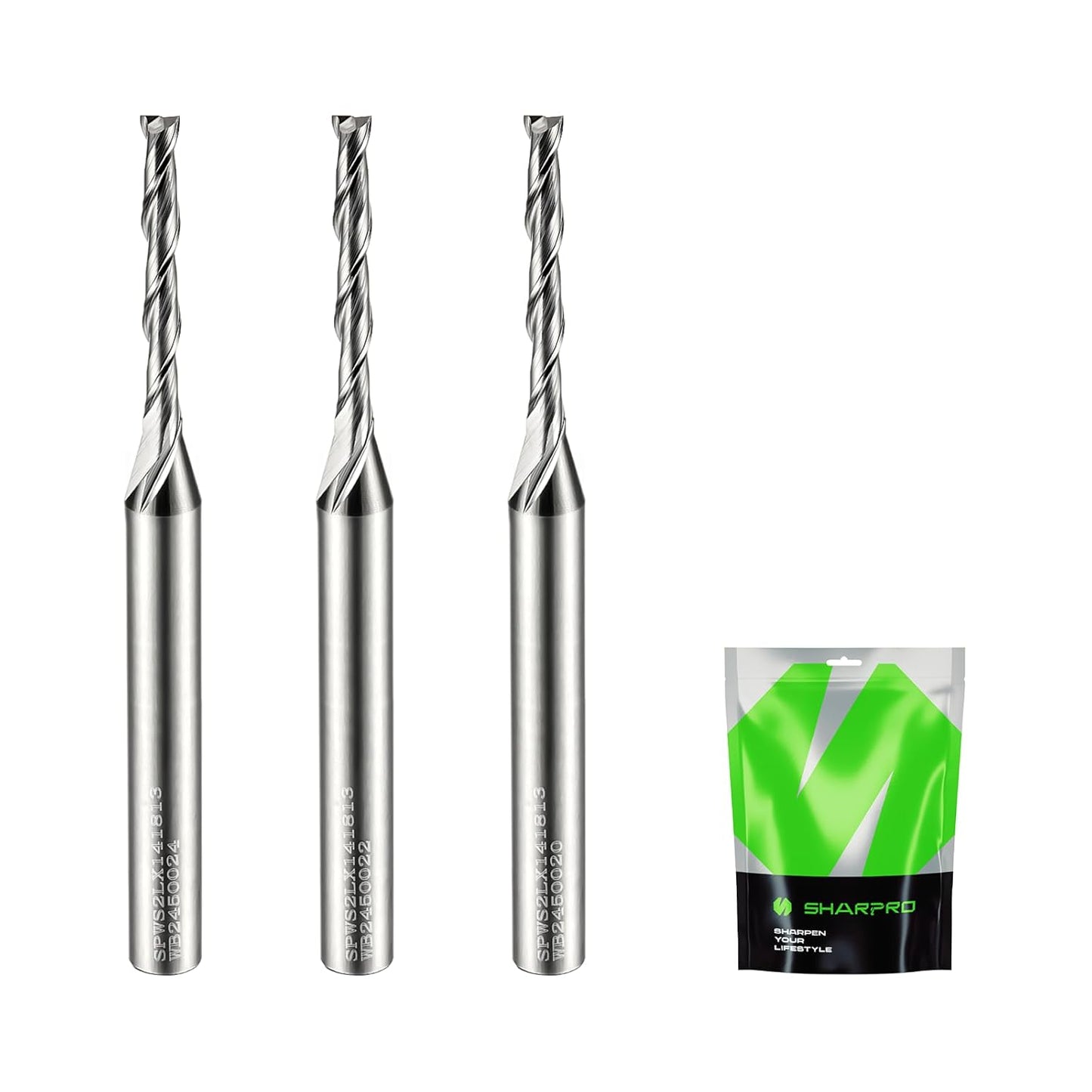 Extra Long Spiral Upcut Router Bit for Precision Wood Cutting