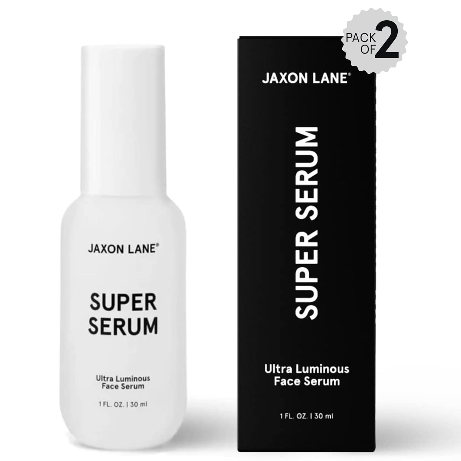 SUPER SERUM Anti Aging Serum for Face with Niacinamide & Bakuchiol