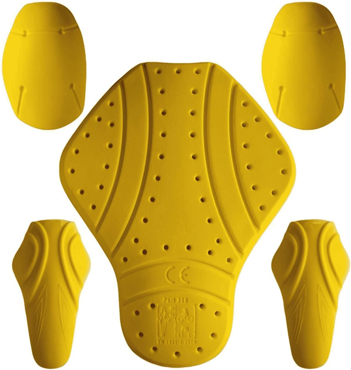 CE Level 2 Certified Armor Pads for Motorcycle Jackets