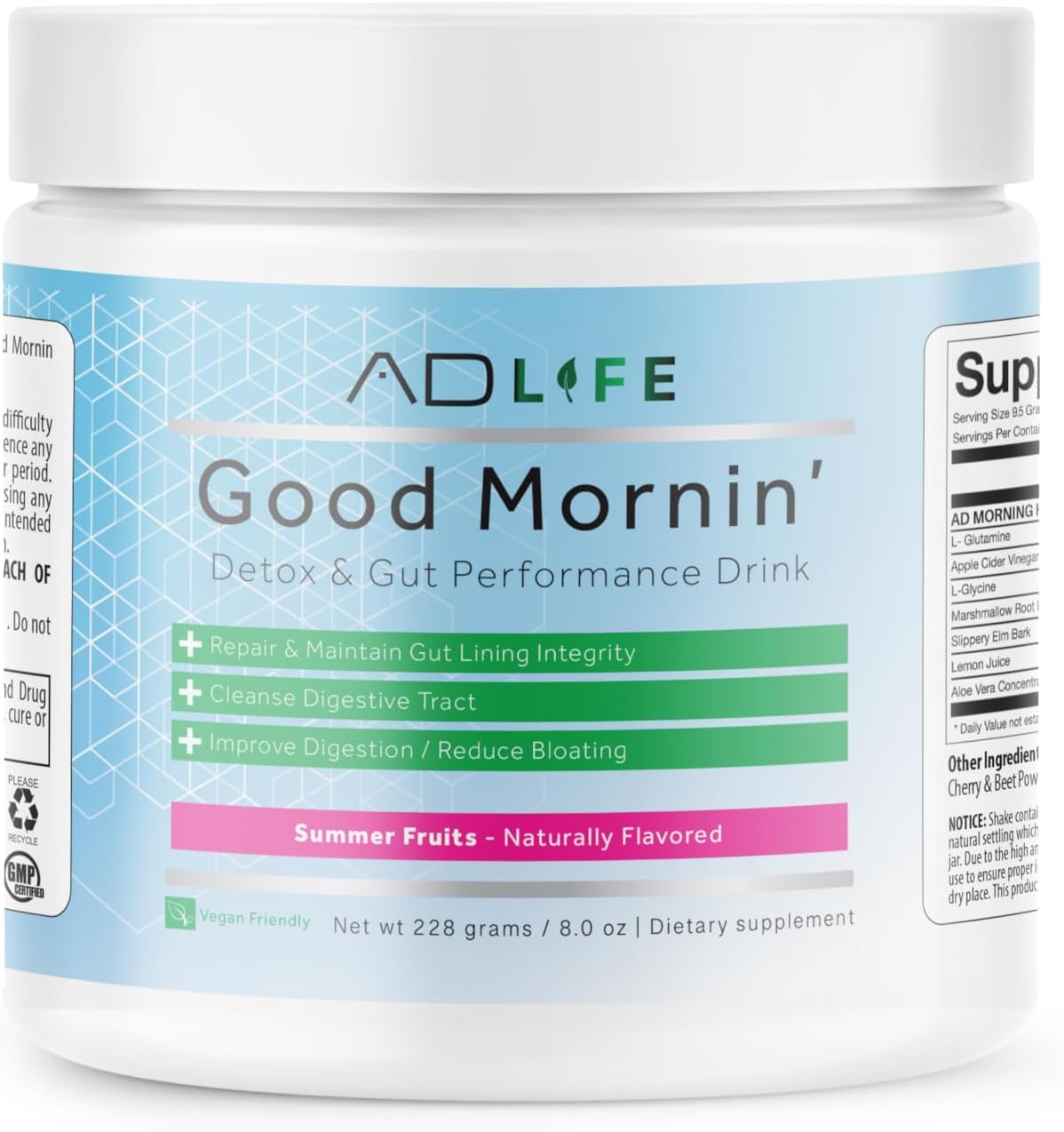 Good Morning Detox Drink for Gut Health and Performance Boost