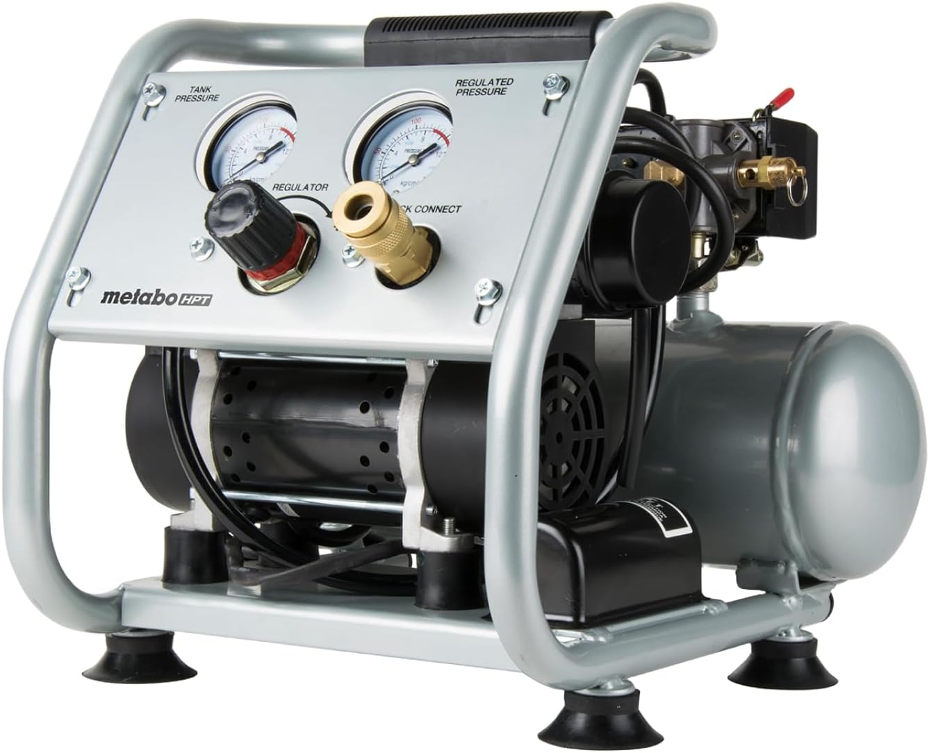 Metabo HPT Silent Air Compressor | 125 PSI Power | Compact Design