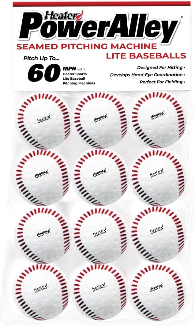 Enhance Batting Skills with 60 MPH Baseballs