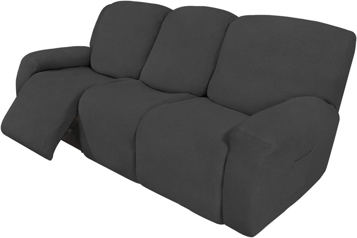 Easy-Going 8 Pieces Recliner Sofa Slipcover for Ultimate Protection