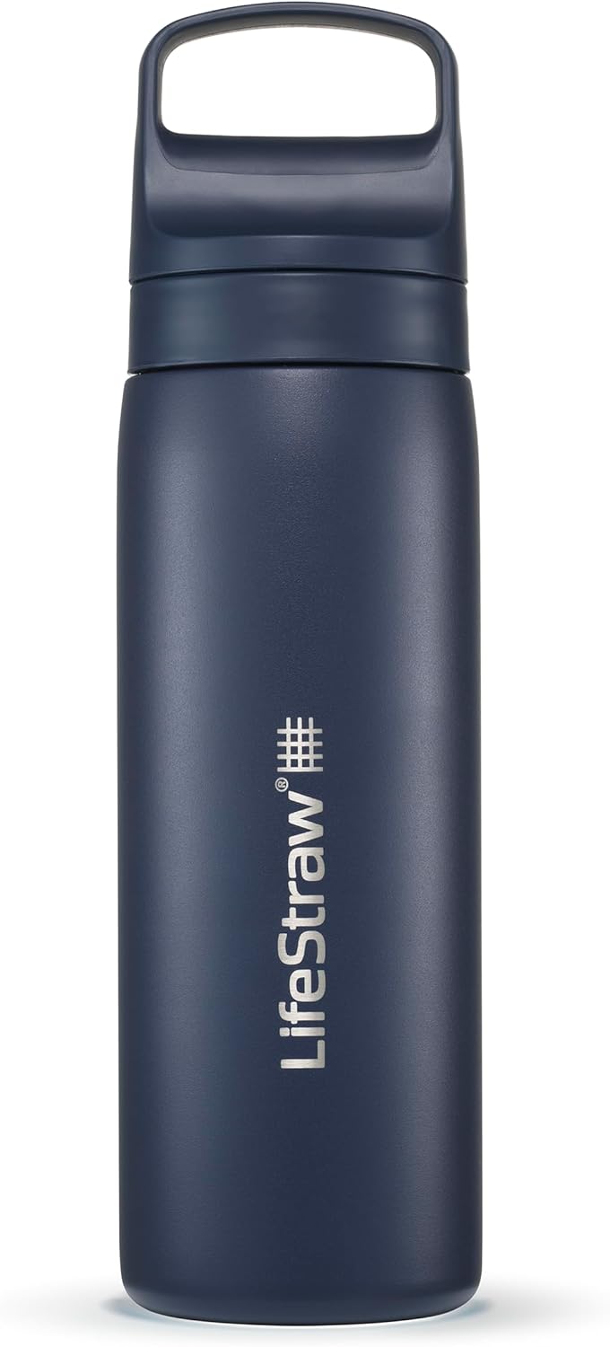 LifeStraw Go Series Insulated Stainless Steel Water Filter Bottle