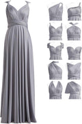 Infinity Dress with Bandeau for Women - Convertible Multiway Long