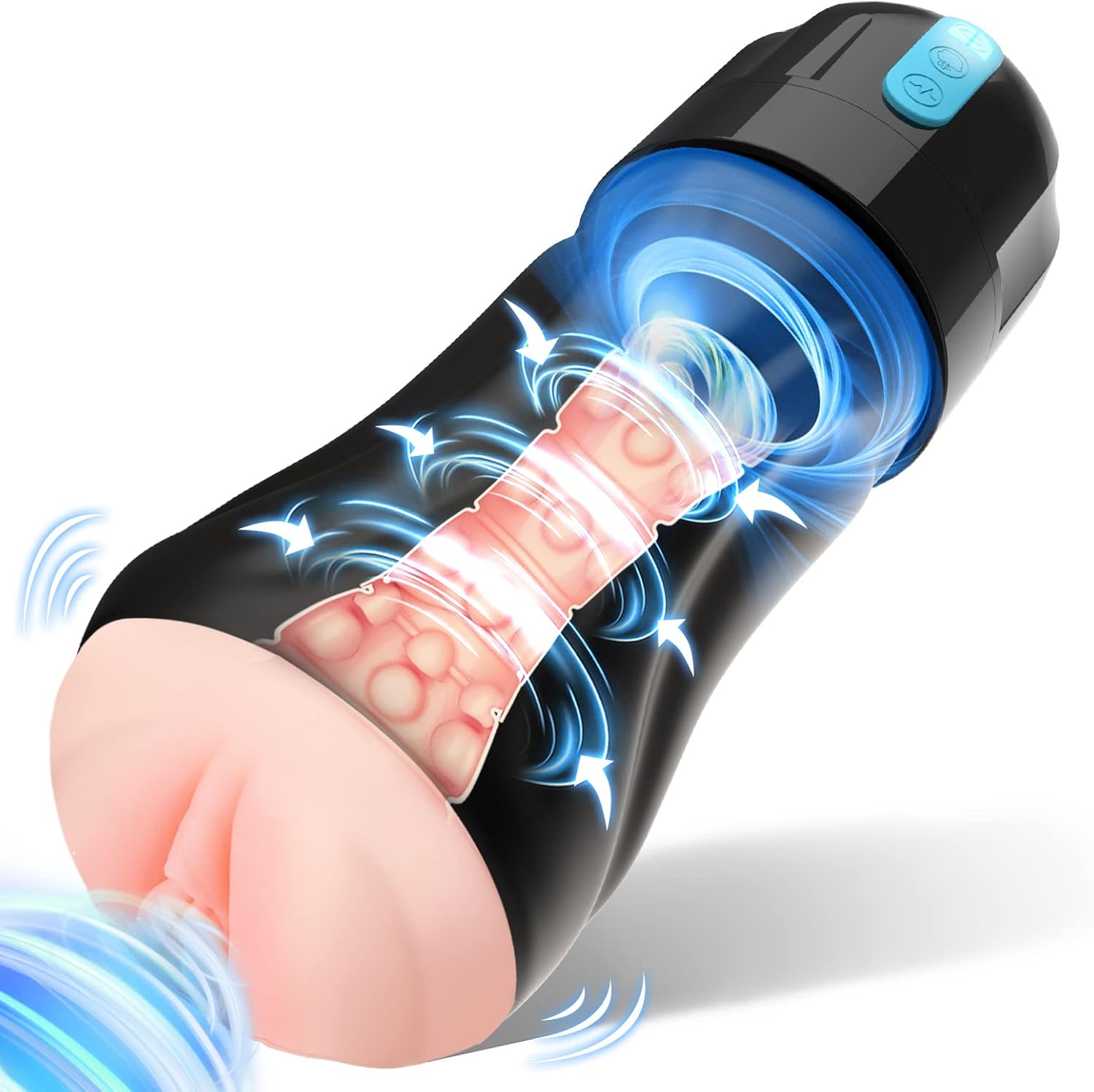 Movakativ Sucking Male Masturbator with 10 Vibration Modes