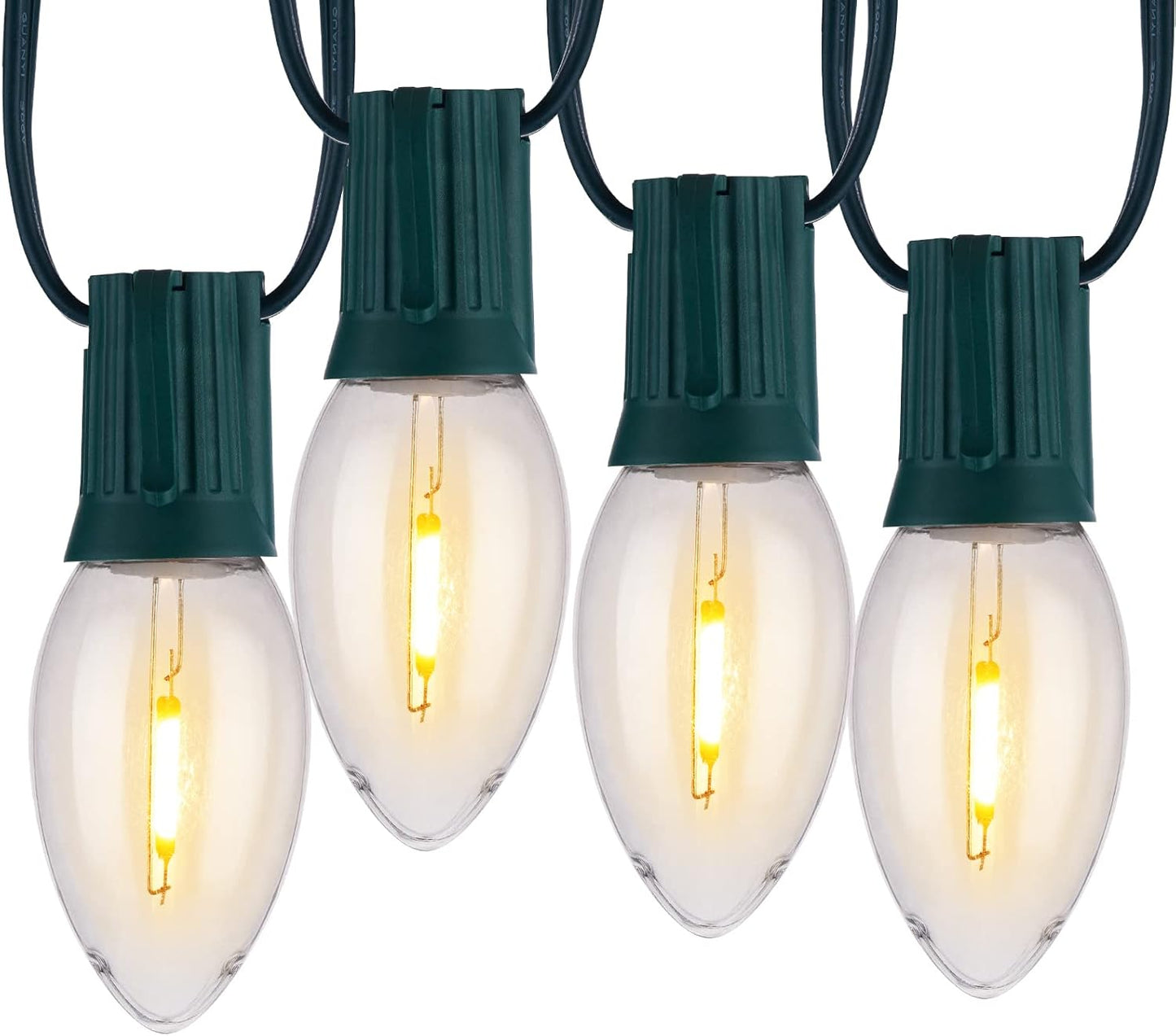 Vintage C9 LED Christmas Lights Outdoor for Festive Decor