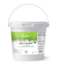 100% Pure Grass Fed Beef Tallow (7 lbs) - Fully Rendered Food Grade