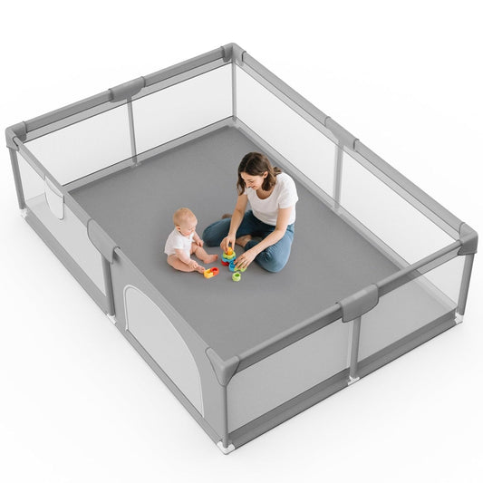 Omzer 74 x 50 Playpen for Babies - Safe Indoor & Outdoor Use