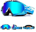 Zsling OTG Ski Snow Goggles - Spherical Dual Lens, UV Protection