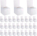 60 Pack Raffle Boxes 6 x 6 x 6 in Cardboard Ballot Boxes - Bulk Pack