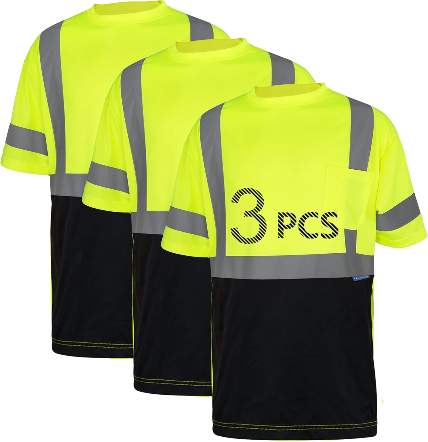 High Visibility Reflective Safety Shirt for Work and Construction