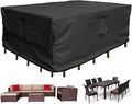 Patio Furniture Set Cover Waterproof Rectangular 77 x 54 in - Heavy