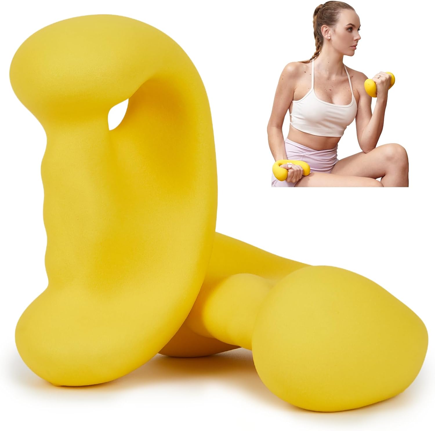 HXD-ERGO Ergonomic Dumbbells Set for Women - Perfect for Home Use