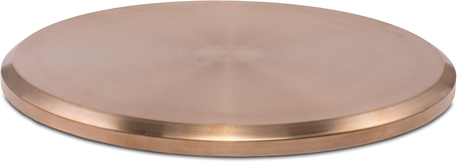 TIKI Reunion Tabletop Fire Pit Cover - Durable Stainless Steel Lid